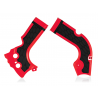 Protections de cadre ACERBIS X-GRIP - HONDA CRF '14/16 - Rouge / Noir