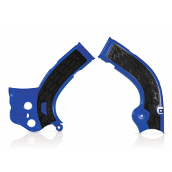 Protections de cadre ACERBIS X-GRIP - YAMAHA YZF250 '14/17 YZF450 '14/15 - Bleu / Noir