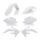 Kit plastiques complet ACERBIS HONDA CRF450R '05/06 - Blanc