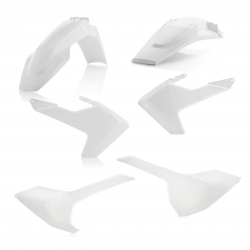 Kit plastiques complet ACERBIS HUSQVARNA TE/FE '17 - Blanc