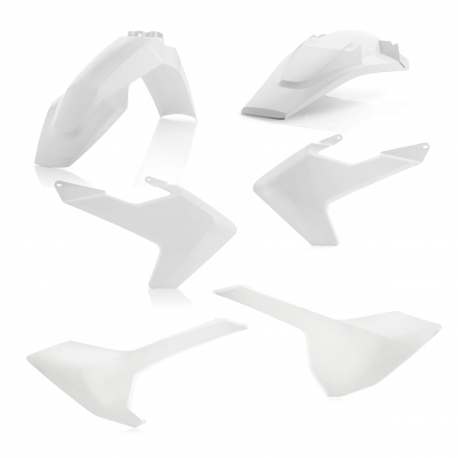 Kit plastiques complet ACERBIS HUSQVARNA TE/FE '17 - Blanc