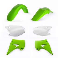 Kit plastiques complet ACERBIS KAWASAKI KX '03/08 - Origine