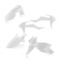 Kit plastiques complet ACERBIS KTM SX/SXF '16/17 - Blanc