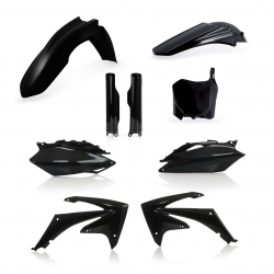 Kit plastiques super complet ACERBIS HONDA CRF250R '10 CRF450R '09/10 - Noir