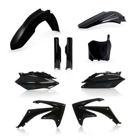 Kit plastiques super complet ACERBIS HONDA CRF250R '10 CRF450R '09/10 - Noir