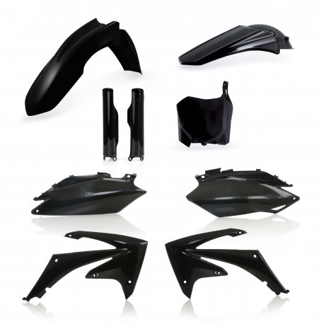 Kit plastiques super complet ACERBIS HONDA CRF250R '11/13 CRF450R '11/12 - Noir