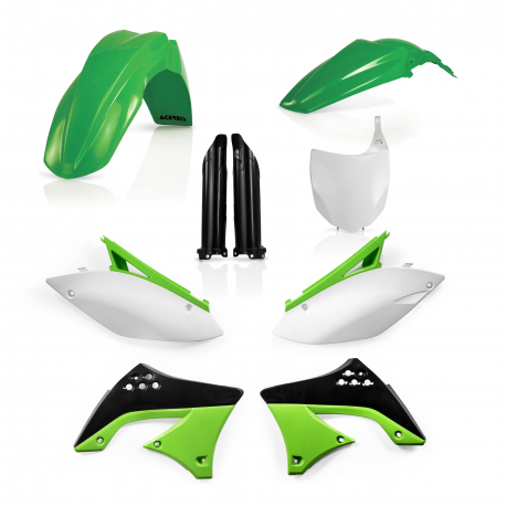 Kit plastiques super complet ACERBIS KAWASAKI KXF450 '09/11 - Origine 2010/2011