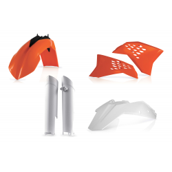 Kit plastiques super complet ACERBIS KTM EXC '08/11 - Origine