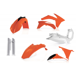 Kit plastiques super complet ACERBIS KTM EXC '12/13 - Origine