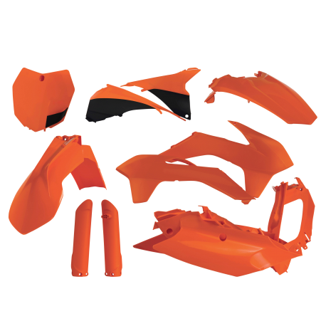 Kit plastiques super complet ACERBIS KTM SX '15 - SX250 '15/16 - Orange