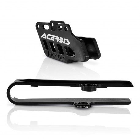 Guide + patin de chaîne ACERBIS - KTM 85 '06/14 - Noir