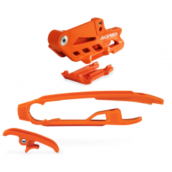 Guide + patin de chaîne ACERBIS 2.0 - KTM SX / HVA '11/15 - Orange