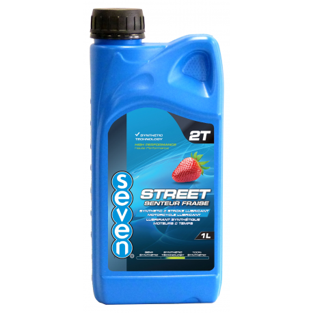 Huile 2 temps synthèse senteur Fraise SEVEN STREET - 1L