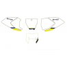 Fond de plaque HUSQVARNA Blanc cross enduro