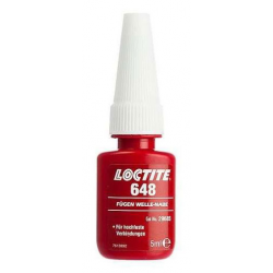 Loctite 648 Fixation des emmanchements - Flacon 5mL