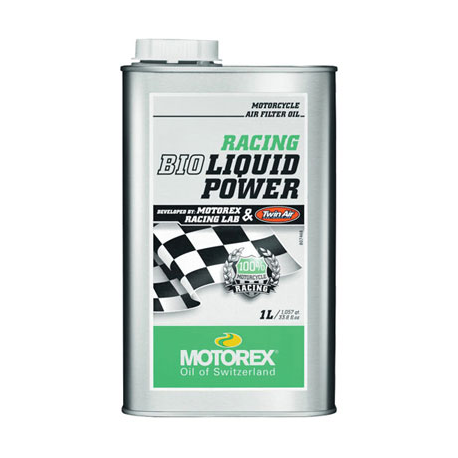 Huile de filtre à air Liquid BIO power - Bidon 1L