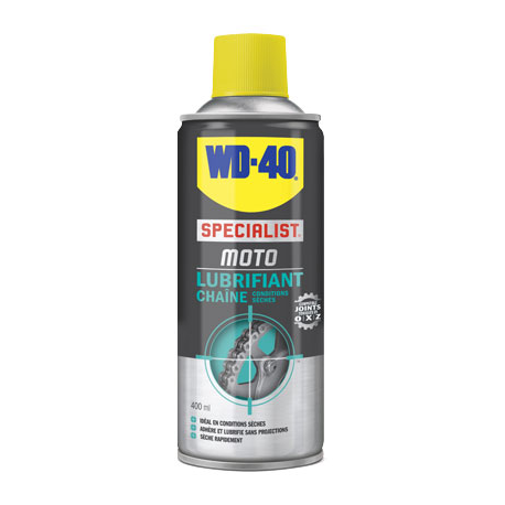 Lubrifiant chaîne WD40 SPECIALIST® MOTO - Spray 400mL