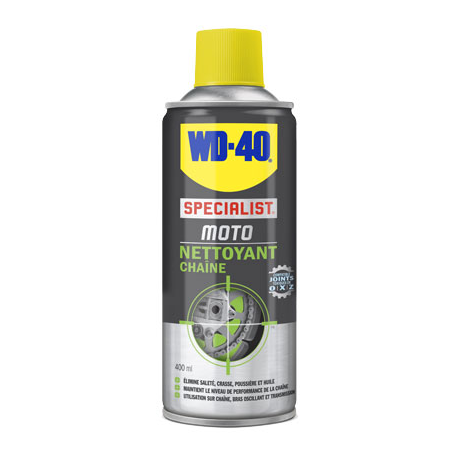 Nettoyant chaîne WD40 SPECIALIST® MOTO - Spray 400mL