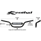 Guidon haut RENTHAL TwinWall® 997 "CARMICHAEL / CANARD" - Ø28,6mm