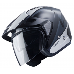 Casque KENNY EVASION - Noir Argent