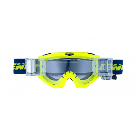 Lunettes KENNY TRACK MAX Roll-off - Bleu / Jaune Fluo