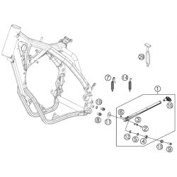 Béquille HUSABERG ENDURO 2T 2013/2014