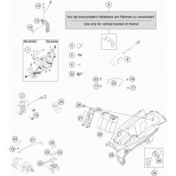 Batterie et faisceau electrique HUSQVARNA 250/350/450 FC 2016