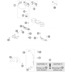 Compteur et cable HUSABERG 450/570 FE 2009