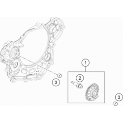 Balancier d'équilibrage moteur HUSQVARNA 450/501 FE 2017