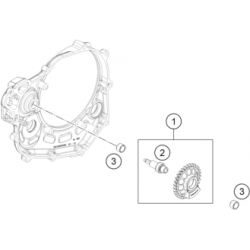 Balancier d'équilibrage moteur HUSQVARNA 450 FC/FS 2016