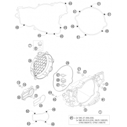 Carter d'embrayage HUSABERG 250/300 TE 2011-2012