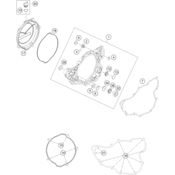 Carter d'embrayage HUSQVARNA 250/350 FE 2014-2015