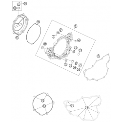 Carter d'embrayage HUSABERG 350 FE 2013