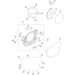 Carter d'embrayage HUSQVARNA 450/501 FE 2016
