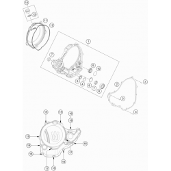 Carter d'embrayage HUSQVARNA 250/350 FC 2017