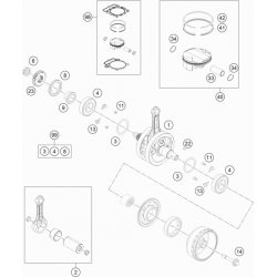 Piston - Vilebrequin