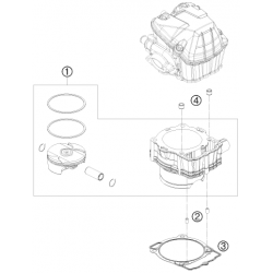 Cylindre HUSABERG 390 FE 2010-2012
