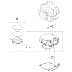 Cylindre HUSABERG 501 FE 2014 HUSQVARNA 501 FE 2014-2016