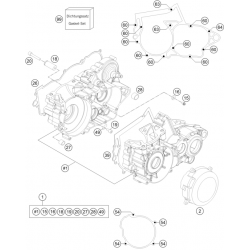 Carters moteur HUSQVARNA 250 TC 2014-2016