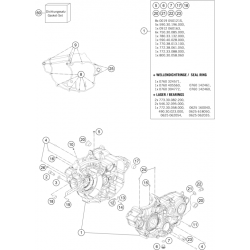 Carters moteur HUSQVARNA 250 FC 2014-2015