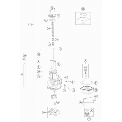 Carburateur HUSQVARNA 125/250 TC 2017