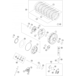 Embrayage HUSQVARNA 250 FE 2015-2016 