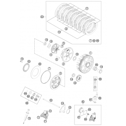 Embrayage HUSABERG/HUSQVARNA 350 FE 2014 