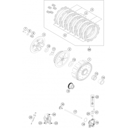 Embrayage HUSQVARNA 125 TC 2016- 2017 