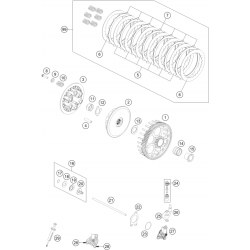 Embrayage HUSQVARNA 250 FC 2016 