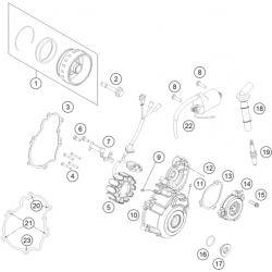 Allumage HUSQVARNA 250 FC 2014-2015