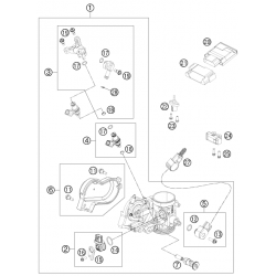 Corps d'injection HUSABERG 250 FE 2013