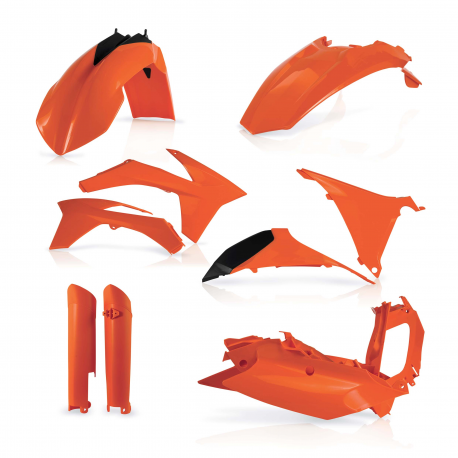 Kit plastiques super complet ACERBIS KTM EXC '12/13 - Orange