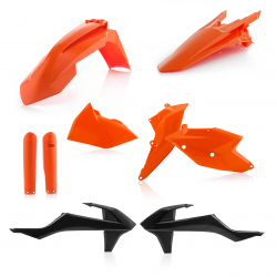 Kit plastiques super complet ACERBIS KTM EXC '17 - Origine