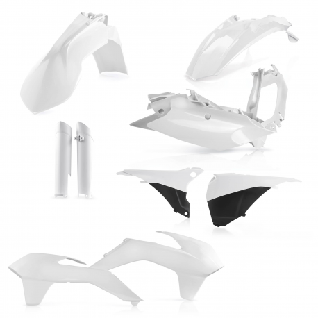 Kit plastiques super complet ACERBIS KTM EXC '14/15 - Blanc